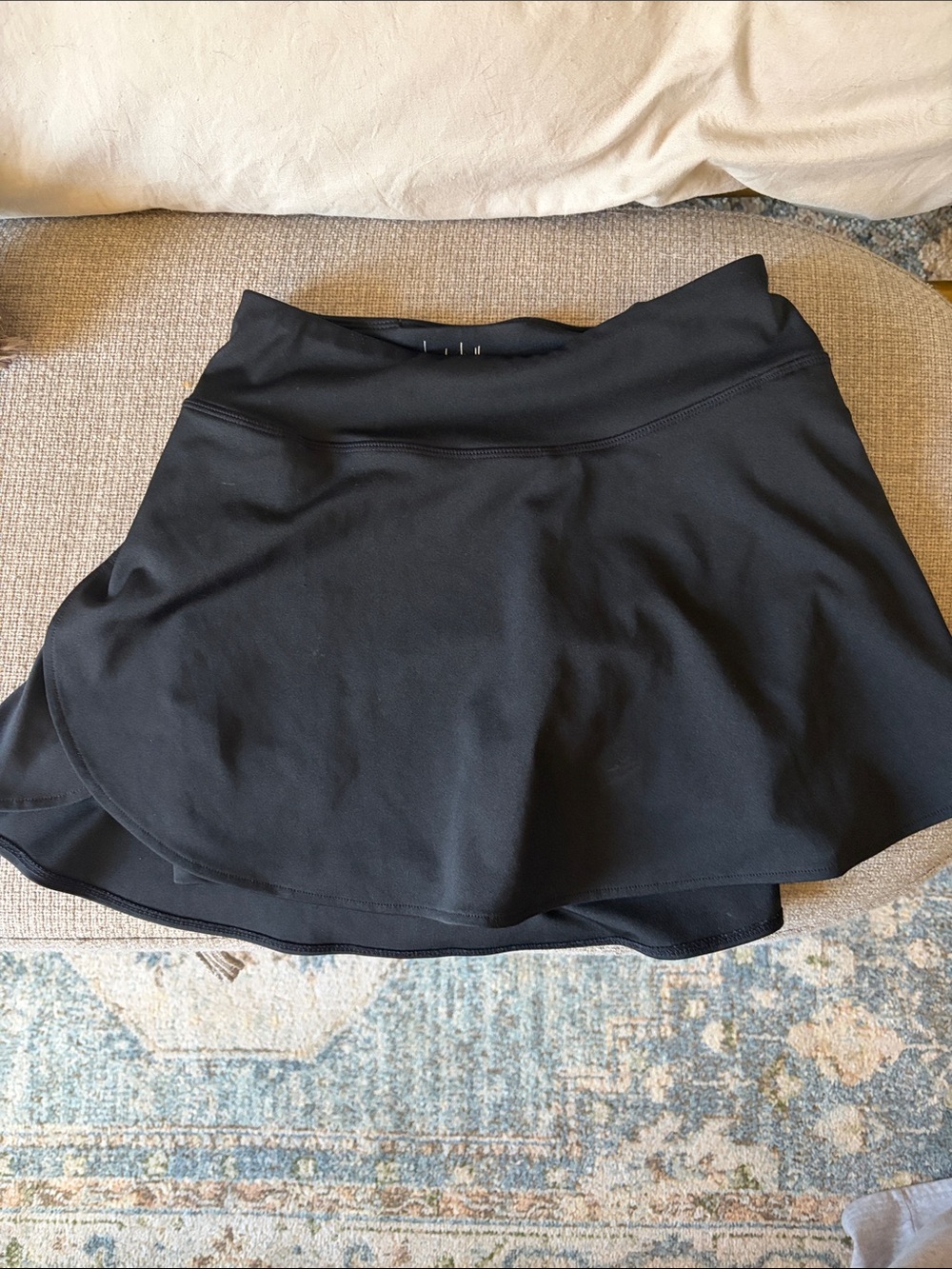 MV Sport Black Circle Skater Active Skort